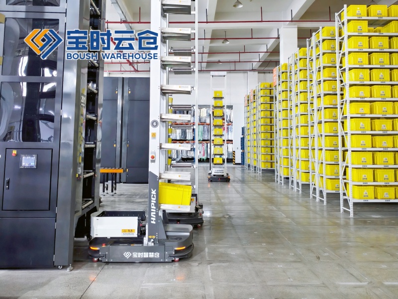 廊坊智慧云仓-机器人分拣+打包+发货